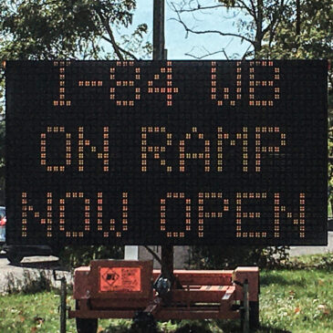 I-84 Westbound On-Ramp at Exit 40 (Ridgewood Road) is now OPEN to traffic.